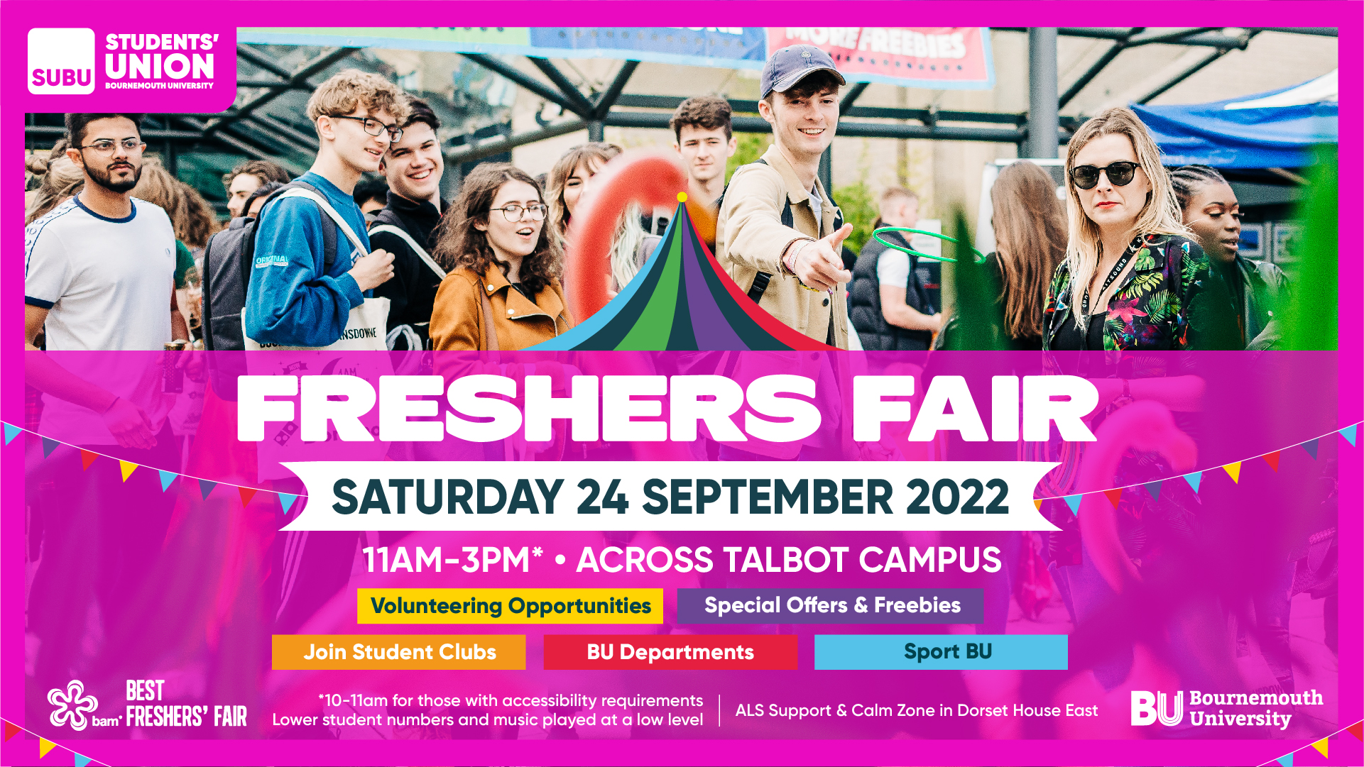 Freshers Fair UNIBUS