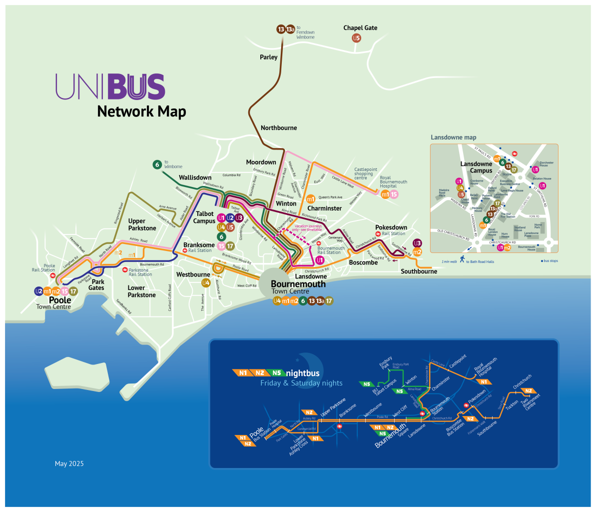 Unibus network map