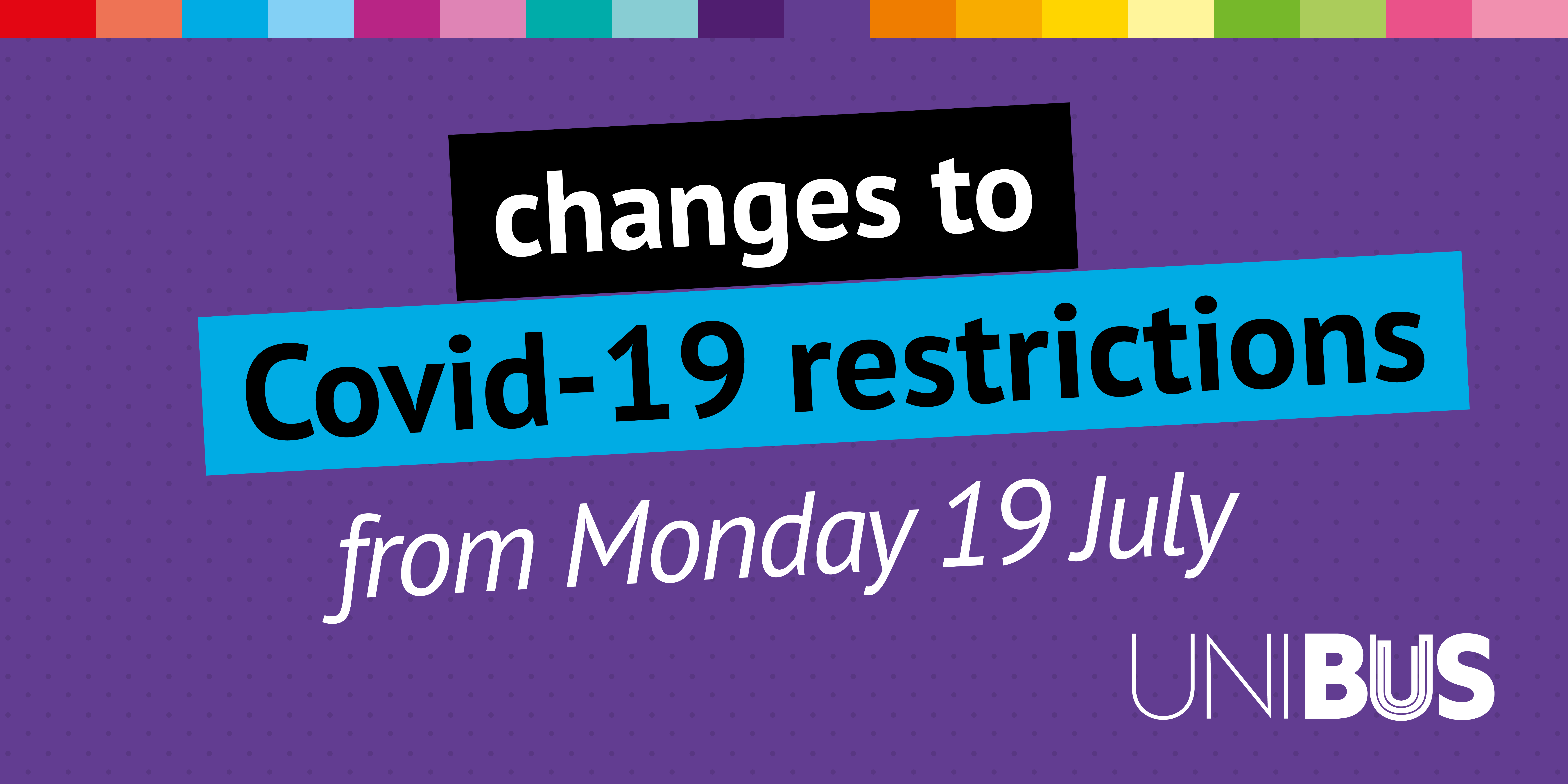Changes to covid-19 restrictions in text